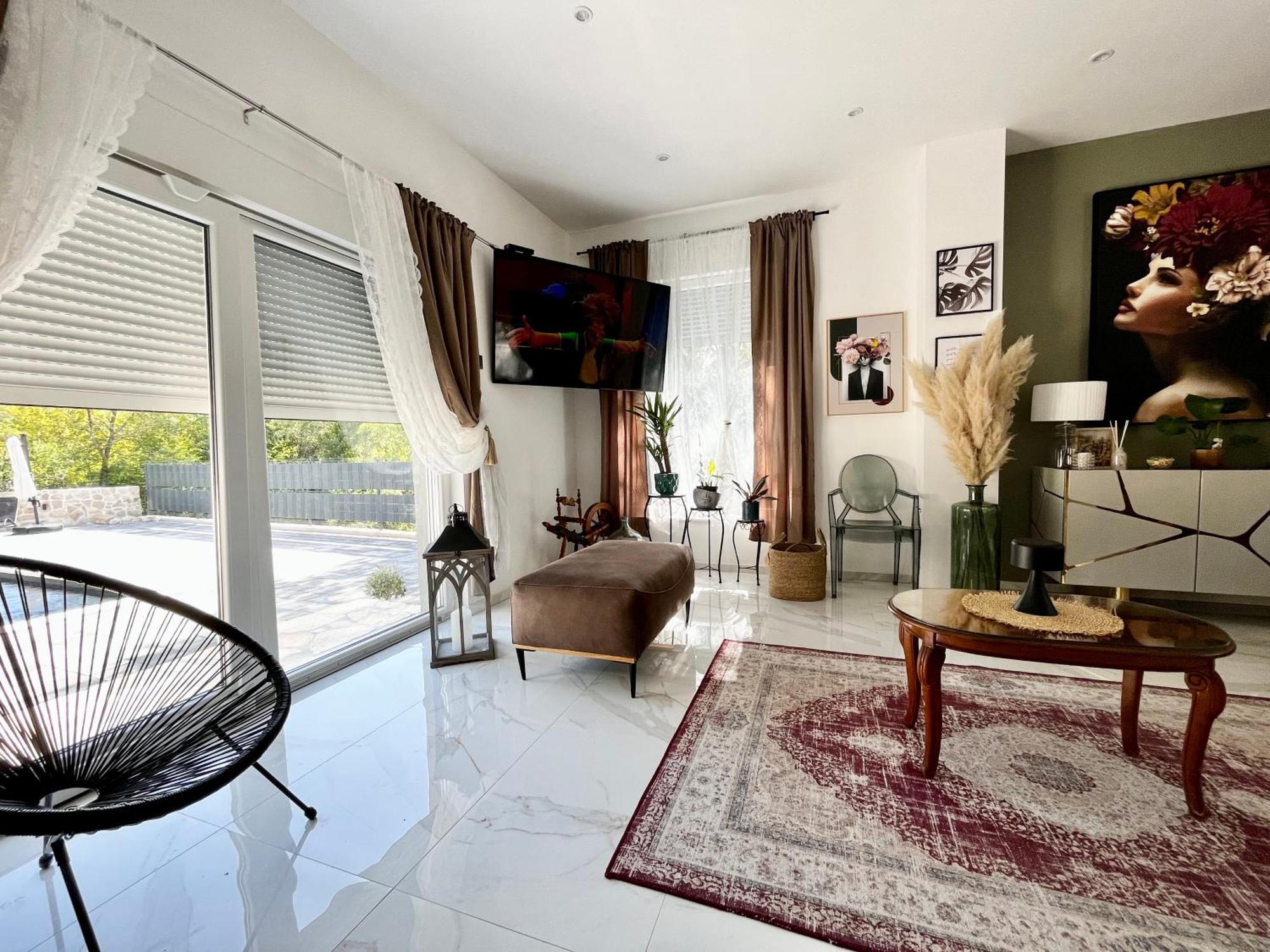 Luxury Villa Andrea Vrzika In Forest Near The Sea Zagvozd Экстерьер фото